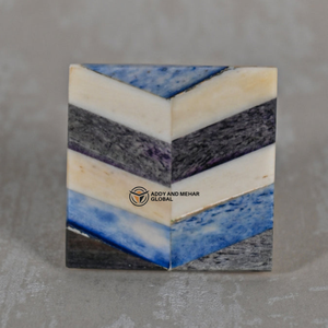 Bouton de meuble rond moderne en os incrusté, durable et écologique, motif floral sculpté pour chambre à coucher, salon, tiroir - Product Image 6