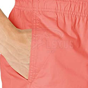 Pantalones cortos informales para hombre de algodón 100% OEM al por mayor diseño personalizado cintura media patrón sólido con etiqueta privada nueva llegada - Product Image 4