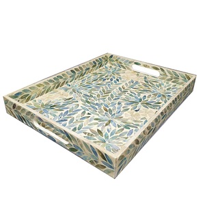 ถาดเสิร์ฟอาหารแบบฝังกระดูกดีไซน์ใหม่จานเสิร์ฟกาแฟน้ำผลไม้สำหรับใช้ในห้องครัวในบ้าน - Product Image 2