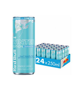 Red Bull en vrac, saveur vanille et baies glacées, 250 ml, pour minibars d'hôtel et services hôteliers de luxe - Product Image 2