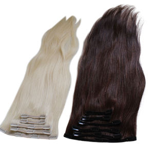Extensiones de cabello crudo vietnamita de la mejor calidad, trama de cabello humano liso de alta calidad y flequillo con Clip, estilo de onda Natural - Product Image 4