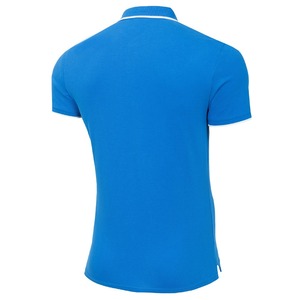 Polo Básico de Algodón para Hombre, Camisa de Manga Corta, Tejido de Punto, Ajustado, Diseño Informal, 100% - Product Image 4