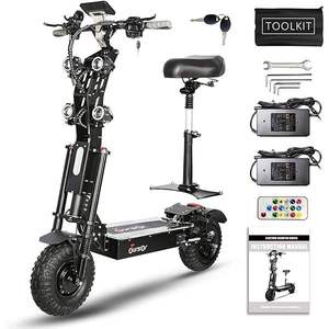 Nuevo Scooter Eléctrico FLJ X14 de 72V 10000W con Llantas Gruesas de 14 Pulgadas - Product Image 4