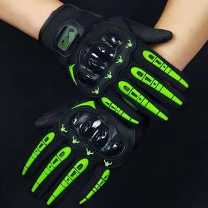 Gants d'été Nexus Fabrica MG-011 en cuir synthétique à demi-doigts, coupe-vent, imperméables, anti-choc, avec fermeture auto-agrippante pour le cyclisme - Product Image 5