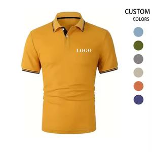 Camisetas polo 100% algodón personalizadas de talla grande para hombre, nueva moda, diseño personalizado, ropa de algodón, nuevo diseño, camiseta Polo para hombre - Product Image 1