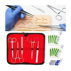 2025 Kit de pratique chirurgicale de suture de peau médicale en gros Kit de pratique de suture en Silicone pour étudiant en médecine - Product Image 3
