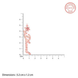 สร้อยคอจี้แฟชั่นประดับเพชรรูปหัวใจสำหรับเจ้าสาวและของขวัญวันเกิดเครื่องประดับคริสเตียนสีโรสโกลด์แบบเฉพาะ - Product Image 6