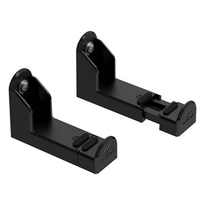Support mural noir pour enceintes de barre de son 480530 Catégorie de produit : Crochets et rails - Product Image 1