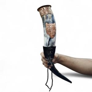 World Craft Impex Haute demande Artisanat naturel Meilleure vente Corne à boire de bière Viking de haute qualité et en Inde - Product Image 1