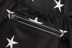 Ensemble de vêtements de cyclisme de haute qualité 100% polyester, respirant, logo personnalisé, couleur en gros, service OEM confortable, tissu 140g - Product Image 4