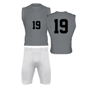 Uniforme de football américain personnalisé par sublimation, compression en spandex, 7 contre 7, maillot de football américain, ensemble uniforme - Product Image 6
