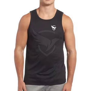 2025 nueva llegada hombres camiseta sin mangas de color personalizado camiseta sin mangas de secado rápido al por mayor hombres camiseta sin mangas para la venta - Product Image 1