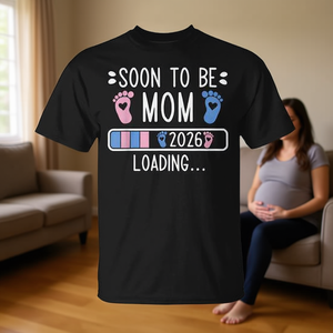 Maglietta per Annuncio di Gravidanza 2026 per Future Mamme e i Loro Cari - Product Image 3