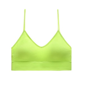 Conjunto de Sujetador Deportivo y Braguita para Mujer, Diseño Nuevo, Transpirable, Color Sólido, Ropa Deportiva de Alta Calidad al por Mayor, HECHO POR BS 2026 - Product Image 1