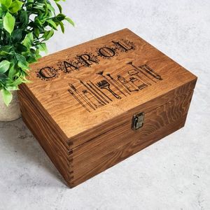 Boîte de gravure sur bois professionnelle |   Meilleure finition, qualité artisanale |   Prix de gros direct d'usine - Product Image 1