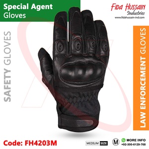Gants d'agent spécial fabriqués en cuir de chèvre de qualité supérieure Meilleurs gants à main Formation Gants tactiques compacts en cuir du Pakistan - Product Image 4