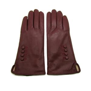 Nouvelle mode de gant d'hiver en cuir de mouton respirant personnalisé pour femmes vente en gros de gants en cuir du Pakistan - Product Image 4