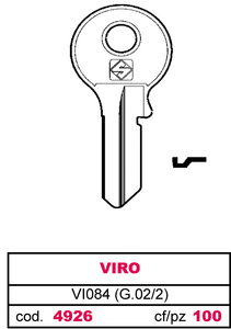 Chiave Asc Vi084 (g.Vac 2) Viro - Product Image 1