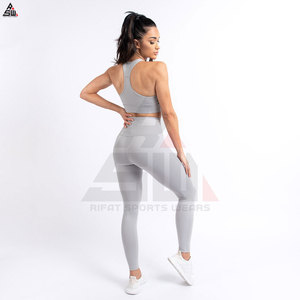 Ensemble de yoga pour femmes, legging taille haute, ensemble de yoga, soutien-gorge de sport/vêtements de sport pour femmes avec logo personnalisé - Product Image 5