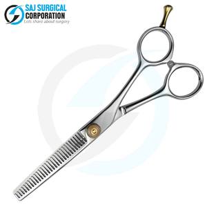 Tijeras de Adelgazamiento de Diseño Premium con Mango Innovador, Cuchillas de 32 Dientes, Acero Japonés, Certificación ISO, SAJ SURGICAL CORPORATION - Product Image 4