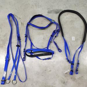 Ensemble de bride et de martingale pour cheval en PVC personnalisé en matériau Biothene Tailles et couleurs Caractéristiques confortables Directement des fournisseurs - Product Image 3