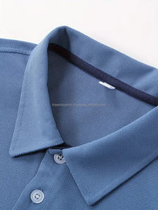 Precio al por mayor camiseta de los hombres baratos logotipo personalizado superventas de secado rápido hombres camiseta polos, polos de los hombres - Product Image 3