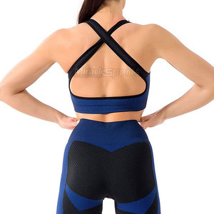 Conjunto de yoga para mujeres más populares Logotipo personalizado Conjunto de yoga para mujeres Moq bajo Conjunto de yoga para mujeres - Product Image 4
