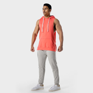 Gym <b>Sleeveless</b> <b>Hoodie</b> Hot Sale Fitness Bodybuilding Custom <b>Sleeveless</b> Gym <b>Hoodie</b> Men for Sale 2025 - Product Image 6