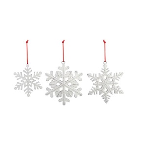 อุปกรณ์แขวนต้นคริสต์มาสสีเงินอุปกรณ์ตกแต่งแขวนสำหรับงานปาร์ตี้ปีใหม่ - Product Image 5