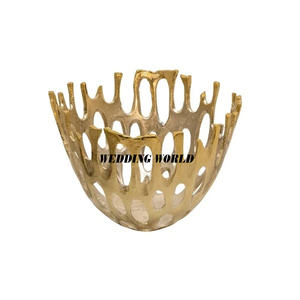 Bol à chocolat en métal de luxe de table bol doux décoratif fait à la main taille personnalisée nouveau bol à chocolat fantaisie - Product Image 6