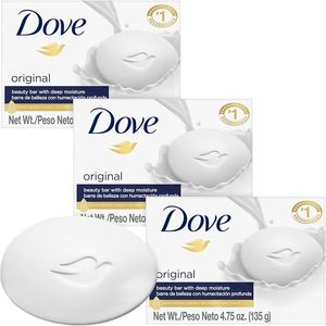 Savon en barre hydratant et éclaircissant Doves Original Rose, recyclable, 100g – Fournisseur direct - Product Image 1