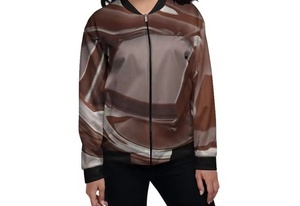 Veste en satin de qualité supérieure avec design à sublimation Vêtements d'extérieur imperméables de qualité supérieure Vêtements stylés - Product Image 2