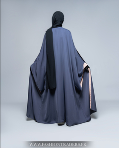 Abaya sur mesure en grande taille en gros pour femmes musulmanes, vêtements islamiques modestes, tissu en polyester de qualité supérieure, longueur au sol, acheteurs en gros - Product Image 2