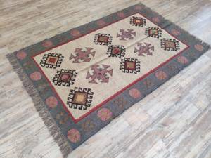 High Quality Handmade 100% Wool Kilim Rugs Rectangle Luxury Classic Style Multi-Color Area Rugs Carpets for Home Hotel - Product Image 6