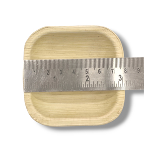 Ensemble d'assiettes en céramique en bois noir mat 3 pièces Vaisselle complète pour servir de la vaisselle carrée 3 tailles - Product Image 2