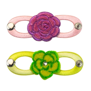 Custom Scarf Slide Toothbrush Embroidery Woggle - Product Image 1