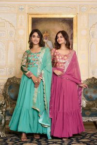 2024 Summer New Fashion Georgette Girls' Top Fox Print Casual/Party Wedding Long Plus Size Formal Beach Clothing Floor-Length - Product Image 6