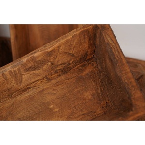 Ensemble de bols à pâte en bois de noix de coco romantiques de luxe faits à la main au Viet Nam pour les mariages assiette de bougies parfumées à la cannelle - Product Image 4