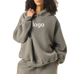 En stock hommes sweats à capuche respirant nouveau style hommes sweats à capuche coton mélangé sur mesure hommes sweat à capuche surdimensionné - Product Image 5