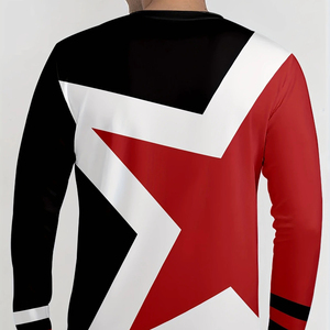 2025 Summer Wash Water para venta al por mayor Streetwear Fashion Brand Men's Short Sleeve Set - Product Image 5