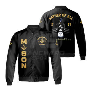 Chaqueta Masónica Formal para Hombre, Chaqueta de Logia Masónica Bordada para Hombre - Product Image 3