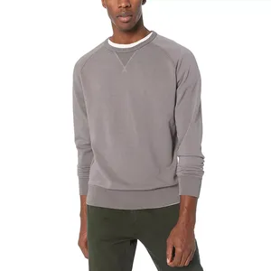 Venta al por mayor de sudaderas para hombre mantas de lana personalizado bordado Puff impresión Logo sublimación básica sudadera - Product Image 5