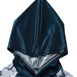 Venta al por mayor hombres con capucha de manga larga protección solar Rash Guard transpirable gimnasio desgaste secado rápido pesca Jersey para deportes al aire libre - Product Image 3