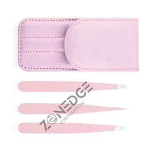 Pince à épiler à sourcils à pointe pointue en acier inoxydable pince à épiler professionnelle Salon de beauté pince à épiler à sourcils par Zonedge - Product Image 2