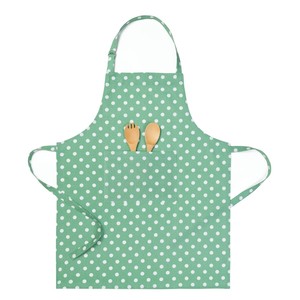 Logo personnalisé 100% coton imprimé tablier à bavette sans manches linge de cuisine pour chef pour la maison restaurants hôtels - Product Image 4