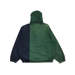 Veste coupe-vent à capuche réversible sur mesure de qualité supérieure, 100% coton, couleur personnalisée, bloc de couleur, toile respirante, vintage - Product Image 6