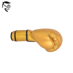 Guantes de boxeo para hombre con diseño de logotipo personalizado profesional ODM y OEM tallas de piel de vaca auténtica de alta calidad 12oz y 16oz para kickboxing - Product Image 4