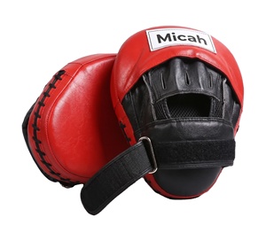 Premium Genuine Cowhide Leather MMA Boxing <b>Focus</b> Mitts Professional Muay Thai Kickboxing Training Target <b>Pads</b> Micah Corporation - Product Image 4