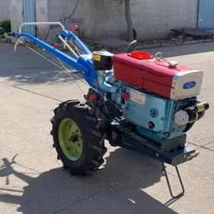 Mini cultivador de mano diésel con timón de dos ruedas a la venta - Product Image 3