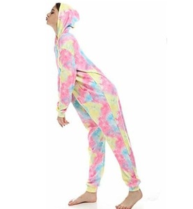 Pyjama en molleton respirant, vêtements de nuit, combinaison en coton biologique, personnalisable, haute qualité pour femmes, printemps 2025 - Product Image 2